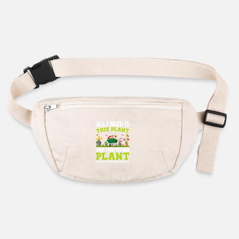 Gardening with every seed I'd see my spirit Stanley/Stella recycled Hip Bag 