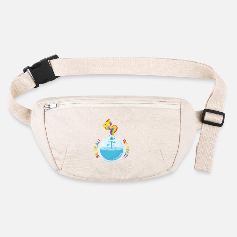 Seien Sie echt! Sei frei! Stanley/Stella recycelte Gürteltasche