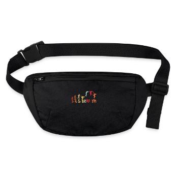 Parkour-send Freerunning Freerunner - Sac banane recyclé Stanley/Stella - noir - Devant
