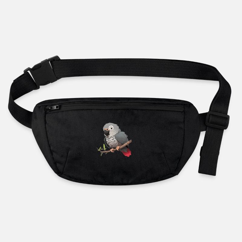 Perroquets gris d’Afrique Sac banane recyclé Stanley/Stella