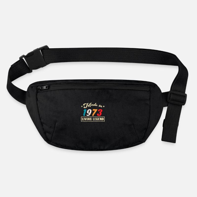 1973 Geburtstag Made in Limited Edition Stanley/Stella recycelte Gürteltasche