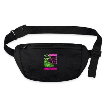 Dortmund Discotheque 80s 90s Wave Music Orpheum - Stanley/Stella recycled Hip Bag  - black - Front