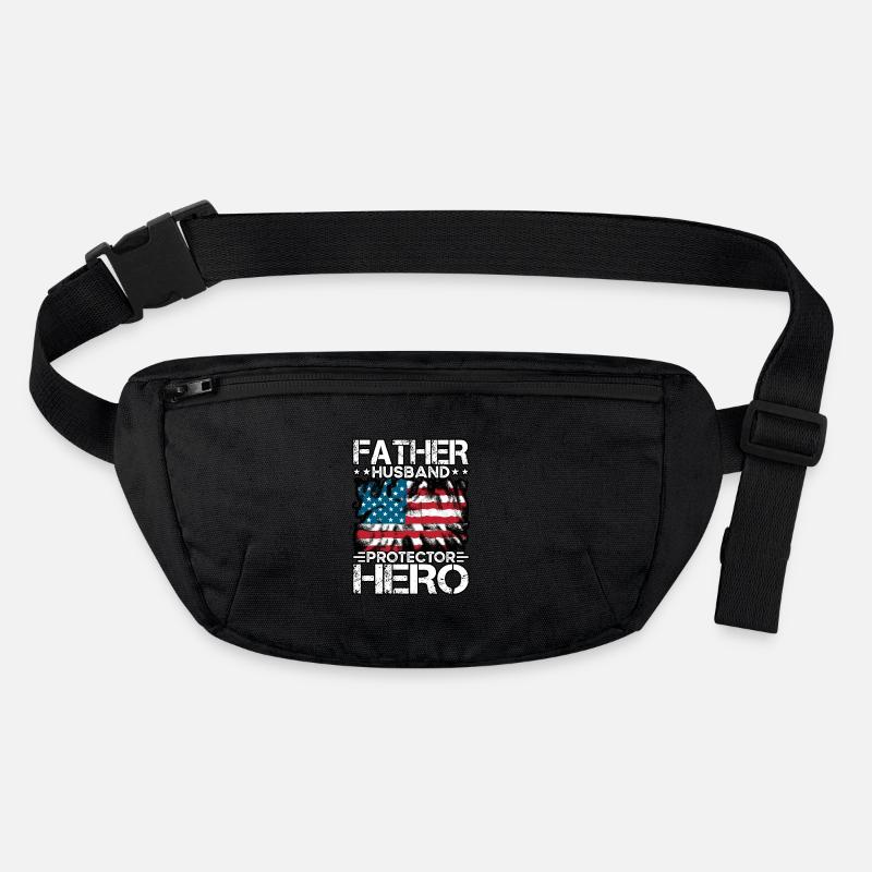 Vater, Ehemann, Beschützer, Held Stanley/Stella recycelte Gürteltasche