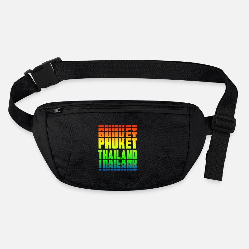 Phuket Thailand rainbow design Stanley/Stella recycled Hip Bag 