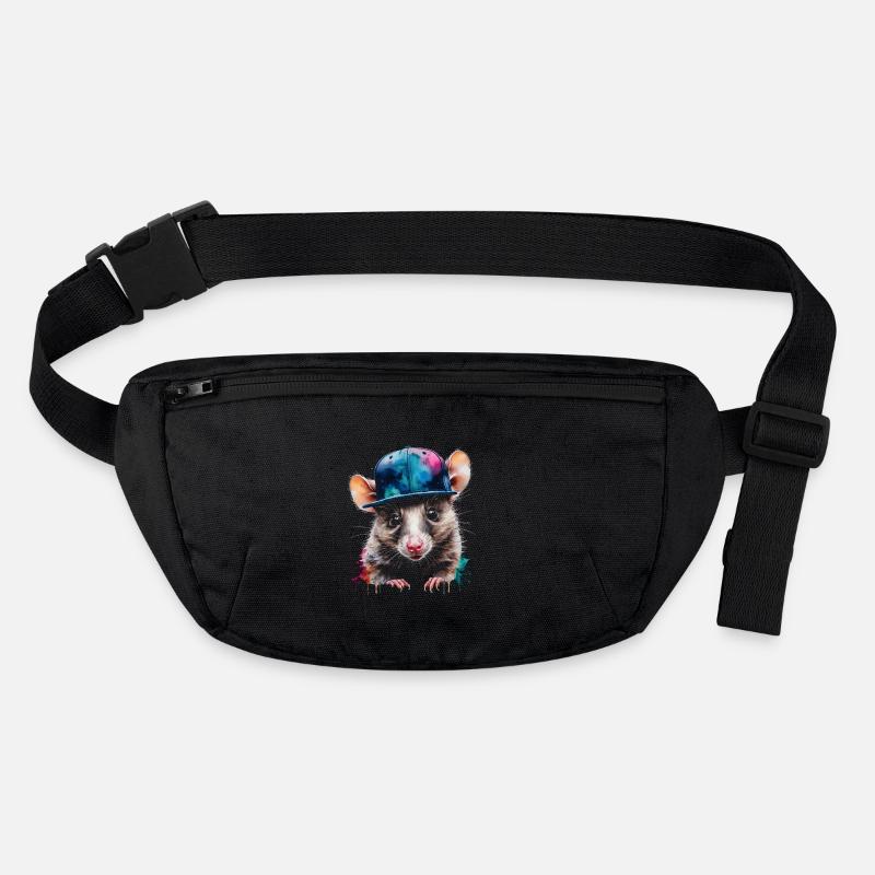 Opossum Snapback Cap Cool Tier Design Print Sac banane recyclé Stanley/Stella