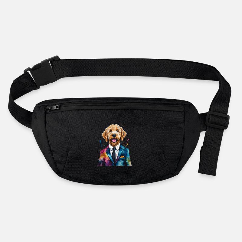 Costume Goldendoodle Chien Animal Design Imprimer Sac banane recyclé Stanley/Stella