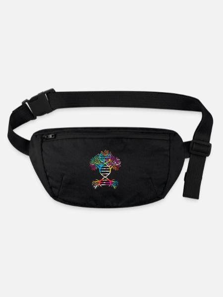Stammbaum Genealogie - Stanley/Stella recycelte Gürteltasche - Schwarz