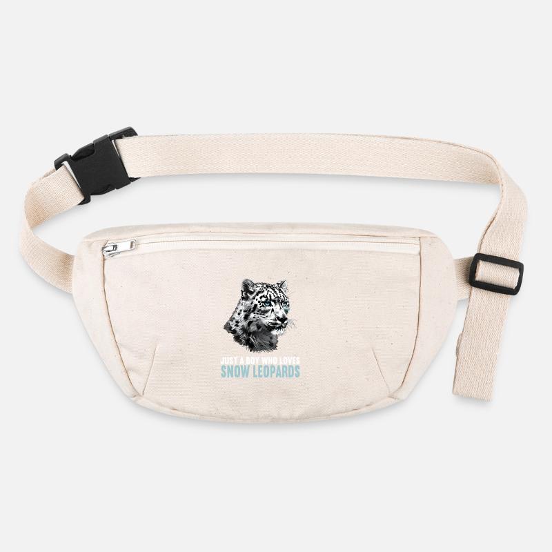 Snow Leopard Schneeleoparden Schneeleopard Stanley/Stella recycled Hip Bag 