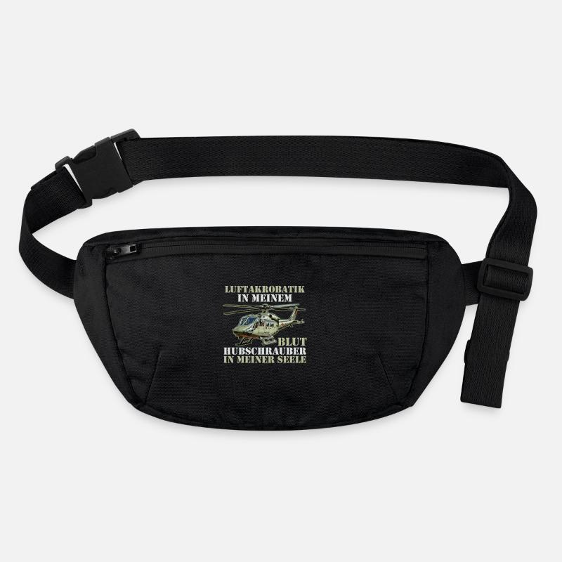 Pilot Helikopter Hubschrauber Stanley/Stella recycelte Gürteltasche