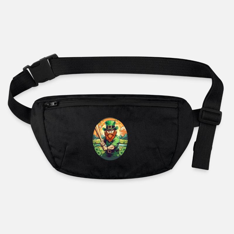 St. Patrick’s Day Shamrock Baseball Sac banane recyclé Stanley/Stella