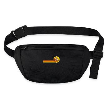 Inline skating Inline skaters Inline skates - Stanley/Stella recycled Hip Bag  - black - Front