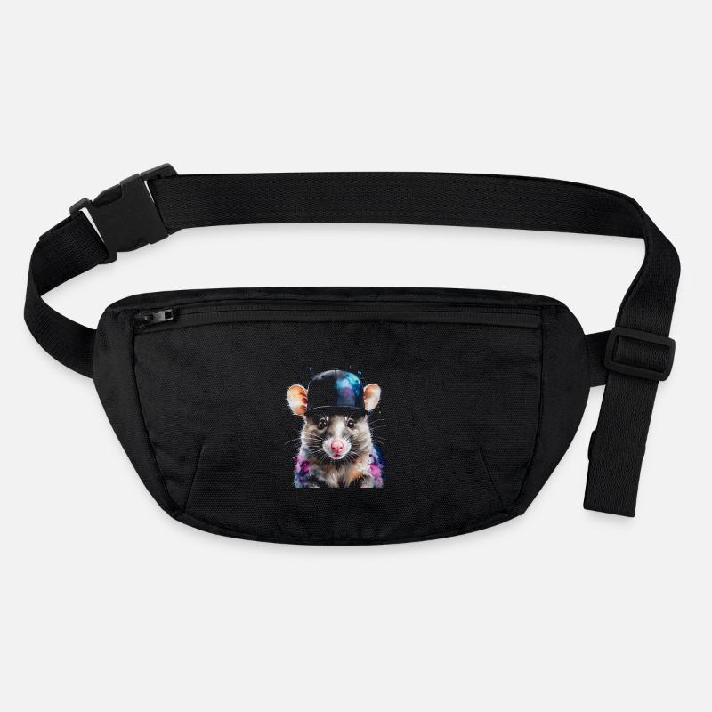 Opossum Snapback Cap Cool Tier Design Print Sac banane recyclé Stanley/Stella