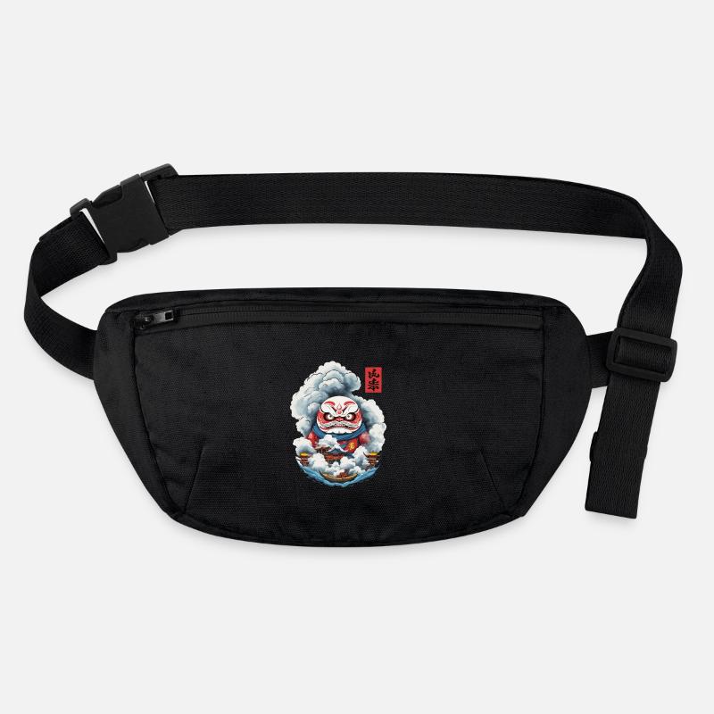 Esthétique japonaise Daruma Conception Yokai Sac banane recyclé Stanley/Stella