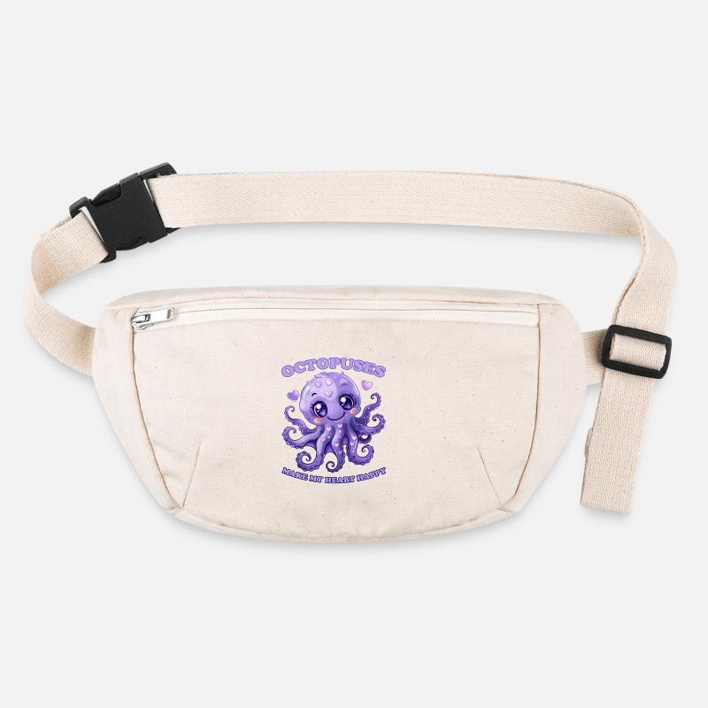 Drôle de pieuvre céphalopode calmar cadeau Sac banane recyclé Stanley/Stella
