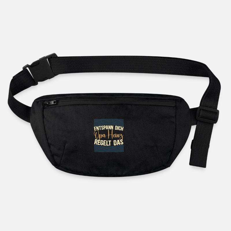 Entspann dich Opa Heinz regelt das Stanley/Stella recycelte Gürteltasche