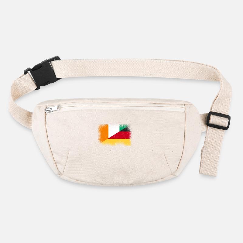 Elfenbeinküste Deutschland Stanley/Stella recycelte Gürteltasche