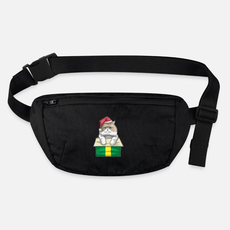 Chapeau de Noël Chat Persan Noël Sac banane recyclé Stanley/Stella