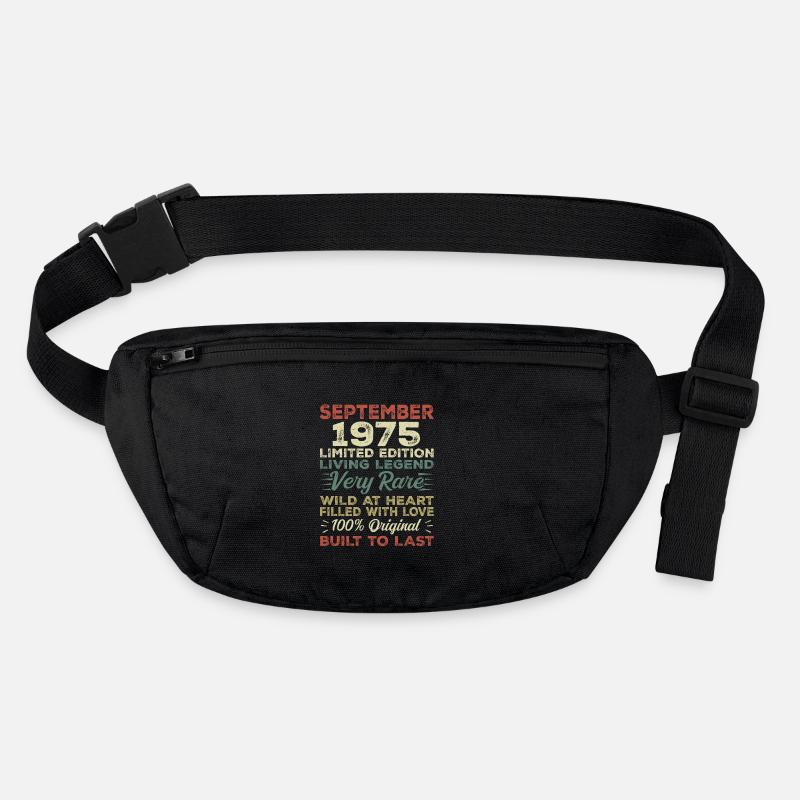Anniversaire Septembre 1975 Edition Limitée Original Sac banane recyclé Stanley/Stella