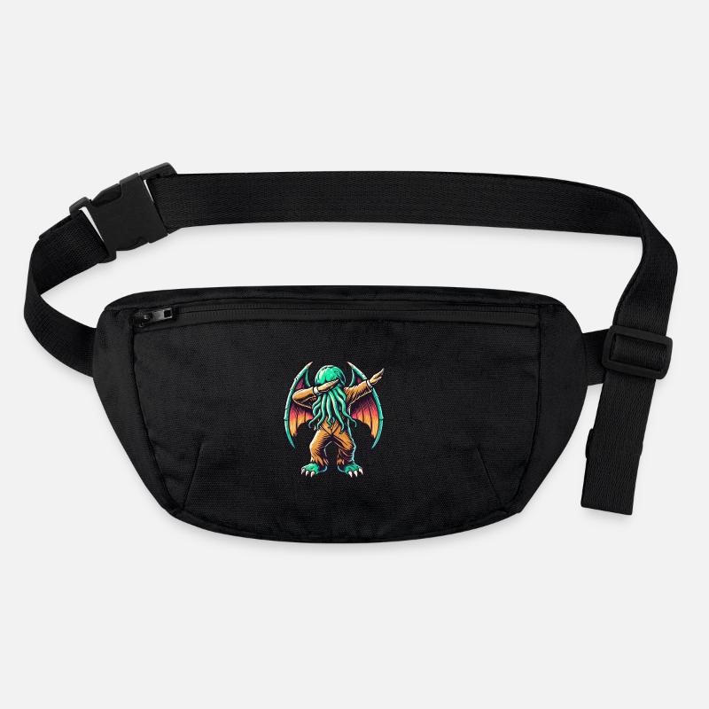 Lustiger Dabbender Cthulhu Dabbing Design Stanley/Stella recycelte Gürteltasche