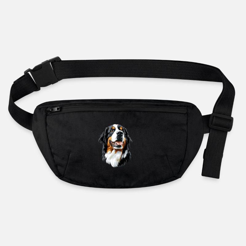 Berner Sennenhund Süße Hunde Schweizer Sennenhunde Stanley/Stella recycelte Gürteltasche
