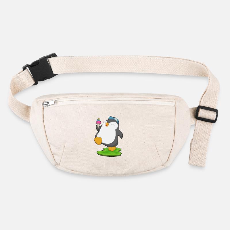 Pinguin Waffeleis Stanley/Stella recycelte Gürteltasche