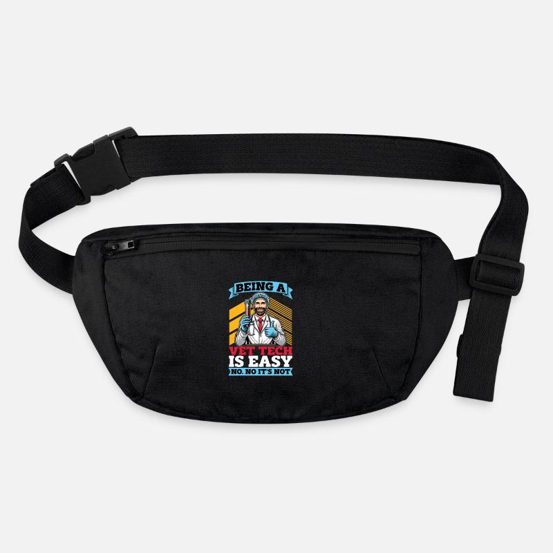 Veterinary Technician Being A Vet Tech Is Vet Med Stanley/Stella recycled Hip Bag 