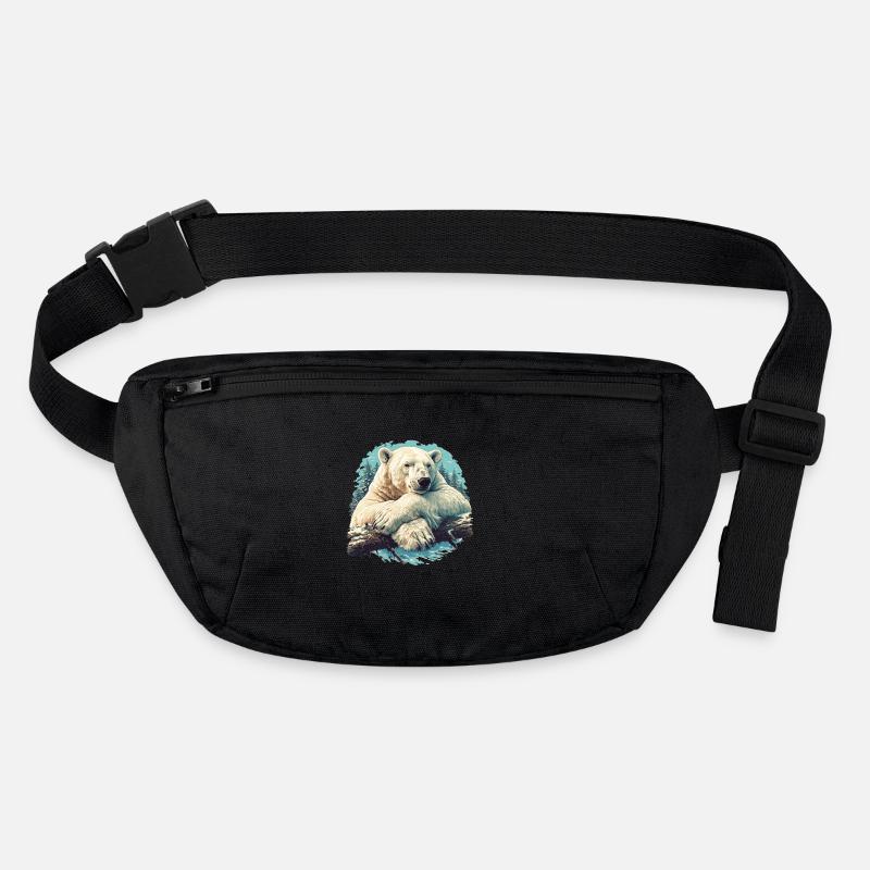 Polar Bear Eisbären Eisbär Stanley/Stella recycelte Gürteltasche