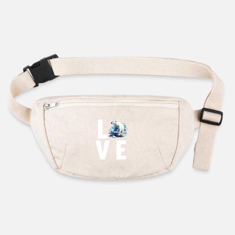 Polar Bear Eisbären Eisbär Stanley/Stella recycelte Gürteltasche