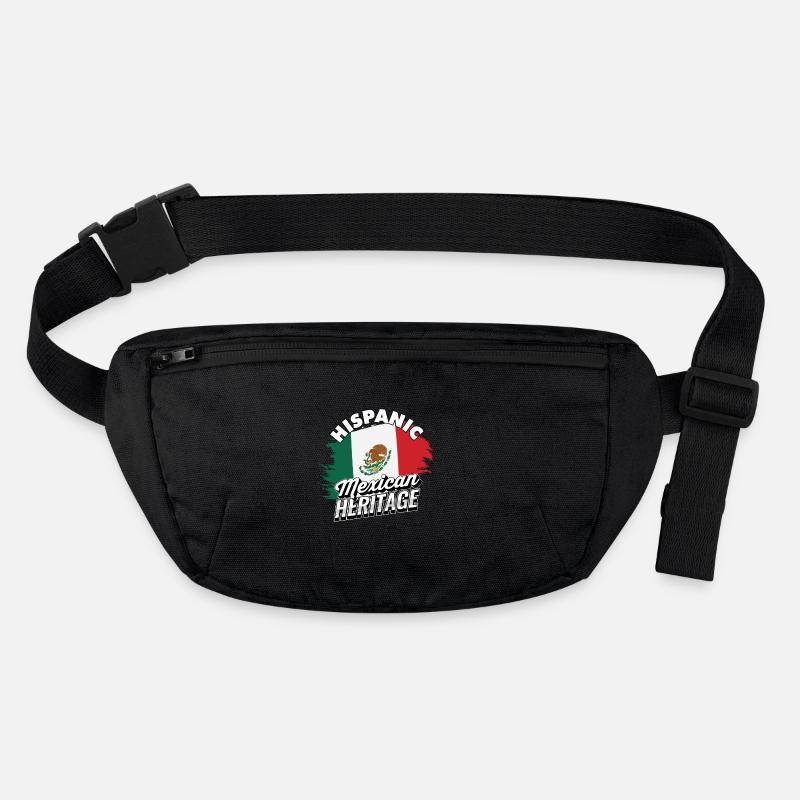 Fierté du patrimoine hispano-mexicain - Mexique Sac banane recyclé Stanley/Stella