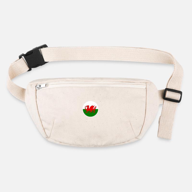 Wales Welsh flag Welsh Stanley/Stella recycled Hip Bag 