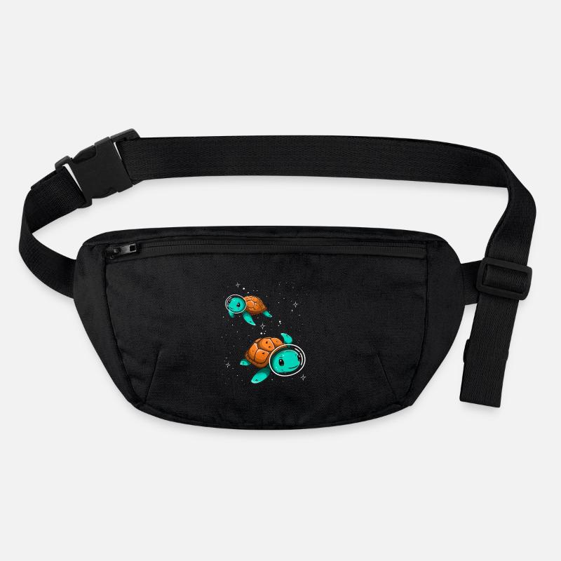 Tortues de l’espace astronaute galaxie drôle mignon Design Sac banane recyclé Stanley/Stella