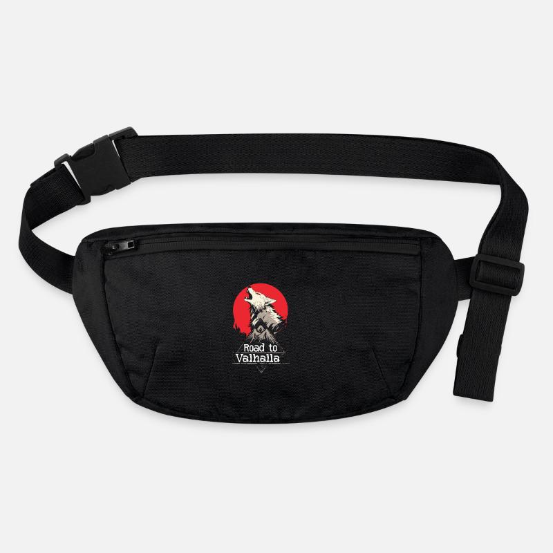 Wolf Road to Valhalla Roter Mond Stanley/Stella recycelte Gürteltasche