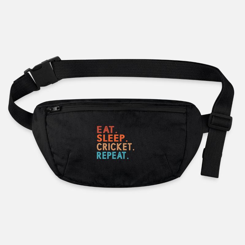 Eat Sleep Cricket Repeat Funny Stanley/Stella recycelte Gürteltasche