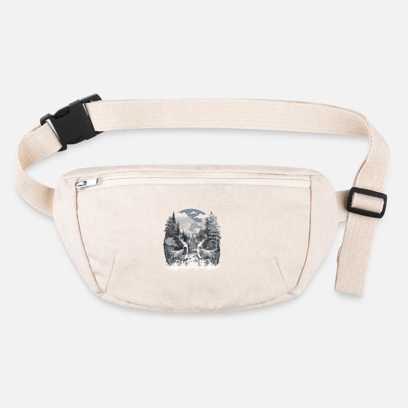 Deer Austria Nature Hike Hiking Holiday Stanley/Stella recycled Hip Bag 