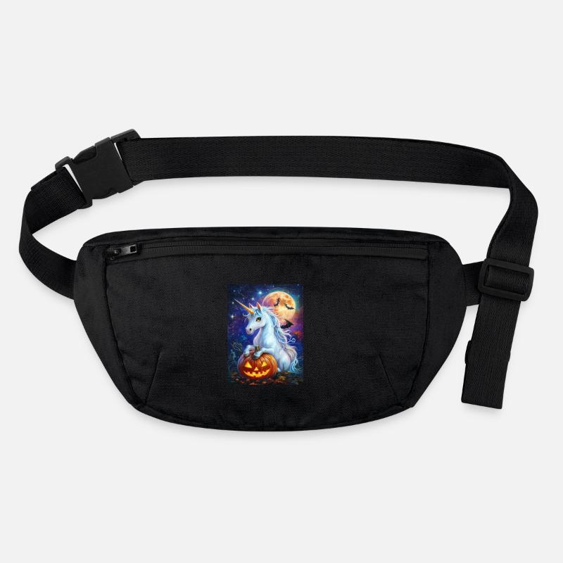 Halloween Geschenk Frauen Einhorn Männer Kinder Stanley/Stella recycelte Gürteltasche