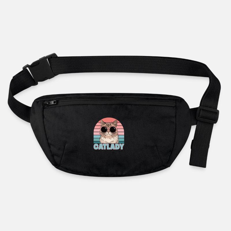 Catlady Stanley/Stella recycelte Gürteltasche