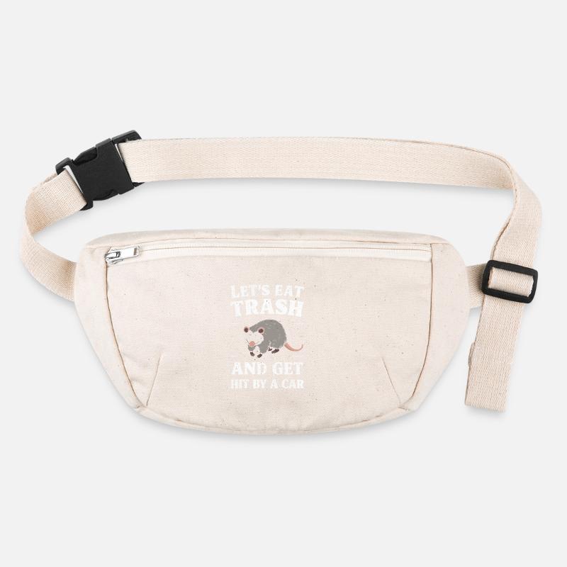 Opossum Possum Tier Stanley/Stella recycelte Gürteltasche