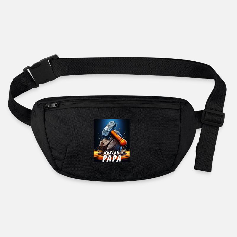 VA-THOR HAMMER BESTER PAPA Stanley/Stella recycelte Gürteltasche