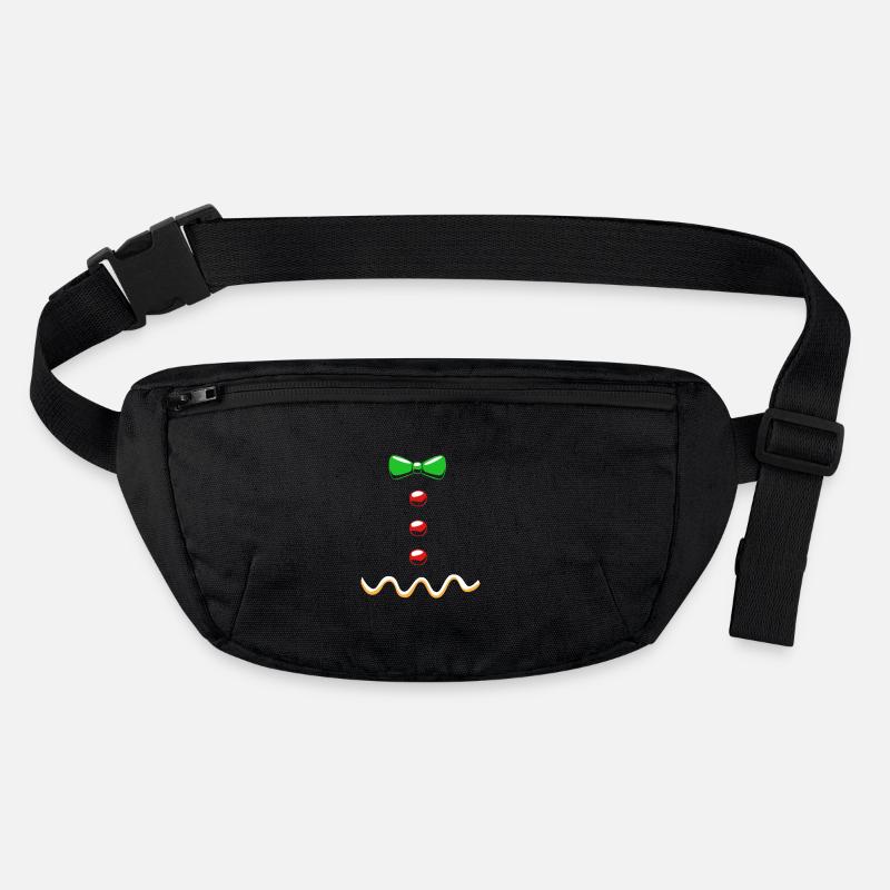 Lebkuchenmann Lebkuchenherz Lebkuchen Naschen Stanley/Stella recycelte Gürteltasche