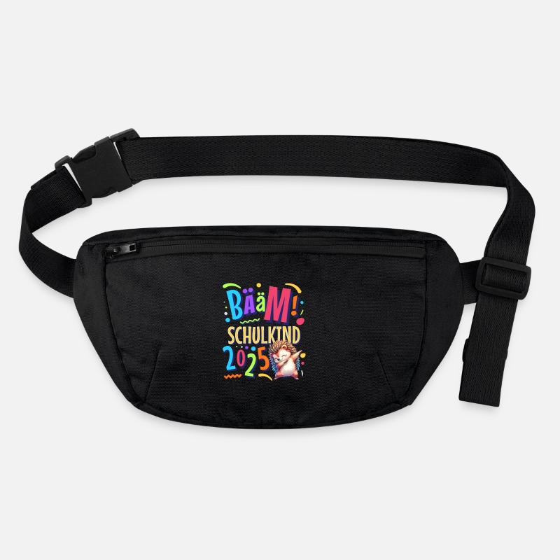Bääm Schoolchild 2025 Dabbing Hedgehog Stanley/Stella recycled Hip Bag 
