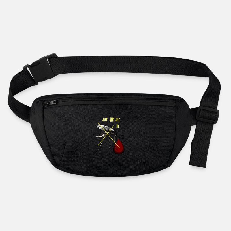 Mosquitoes Plague Insects Pests Mosquito Daylight Saving Time Stanley/Stella recycled Hip Bag 
