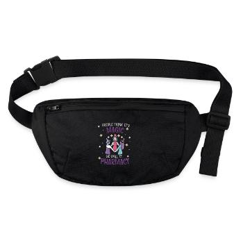 Pharmacy | Pharmacy Magic - Stanley/Stella recycled Hip Bag  - black - Front