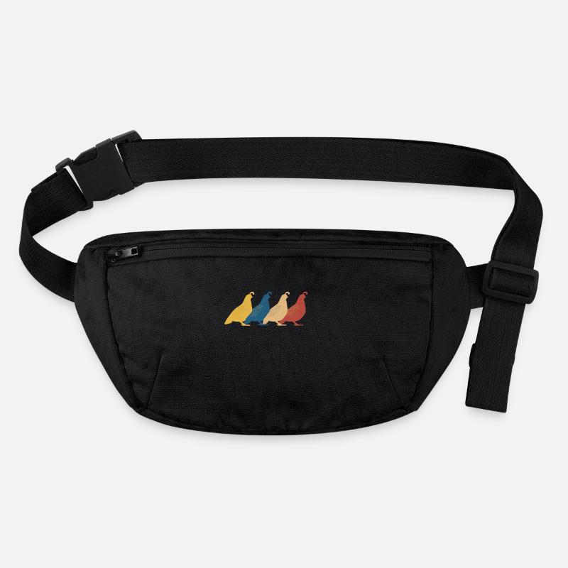 Quail Bird Quails Stanley/Stella recycled Hip Bag 