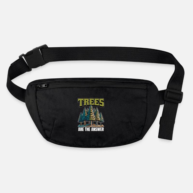 Tree Surgeon Trees Are The Answer Arboriculturist Stanley/Stella recycled Hip Bag 