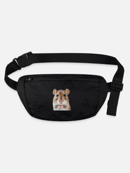 Loir - Sac banane recyclé Stanley/Stella - noir - Devant