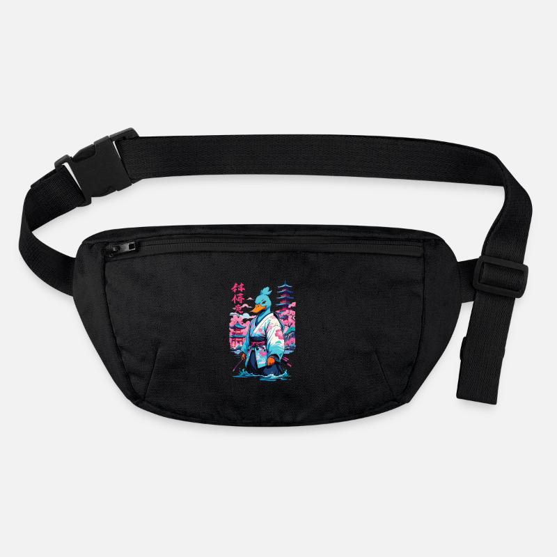Samouraï Duck Esthétique Vaporwave Style Japonais Sac banane recyclé Stanley/Stella