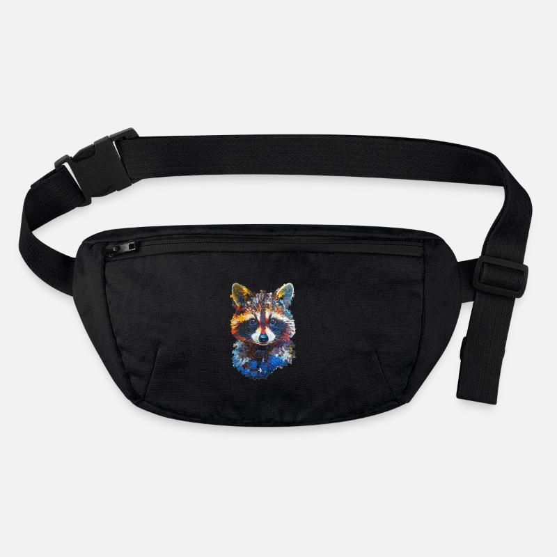Waschbär Stanley/Stella recycelte Gürteltasche