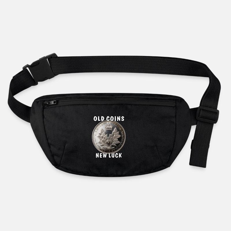 ÖLD COINS NEW LUCK Stanley/Stella recycelte Gürteltasche