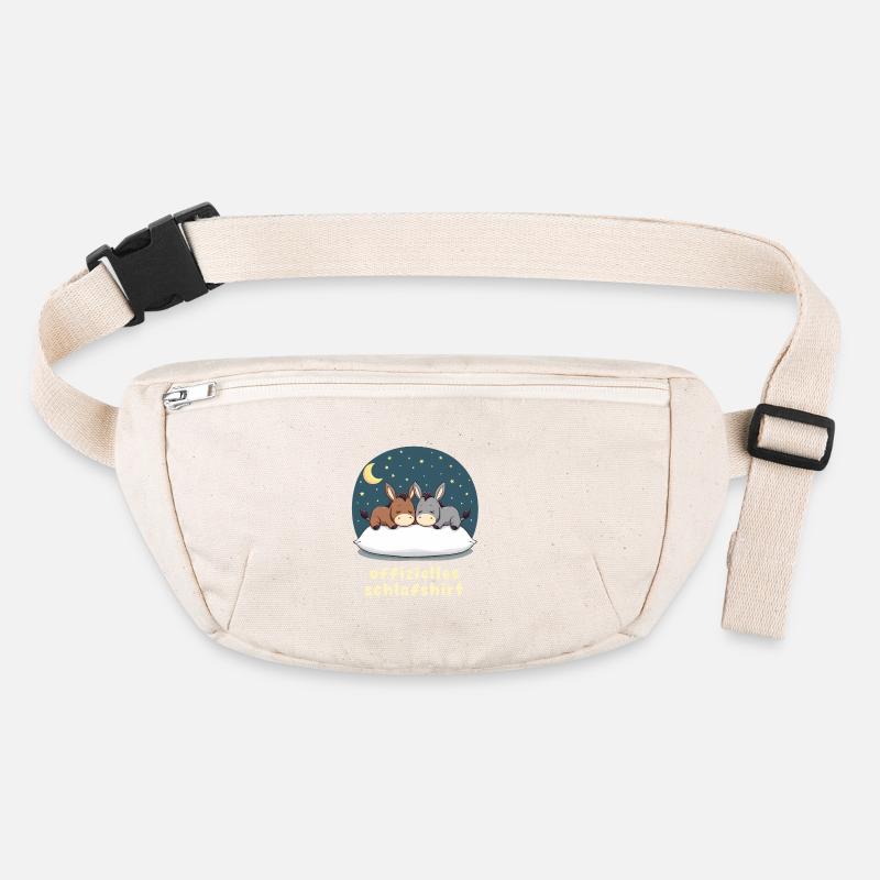 Offizielles Schlafshirt Esel Stanley/Stella recycelte Gürteltasche
