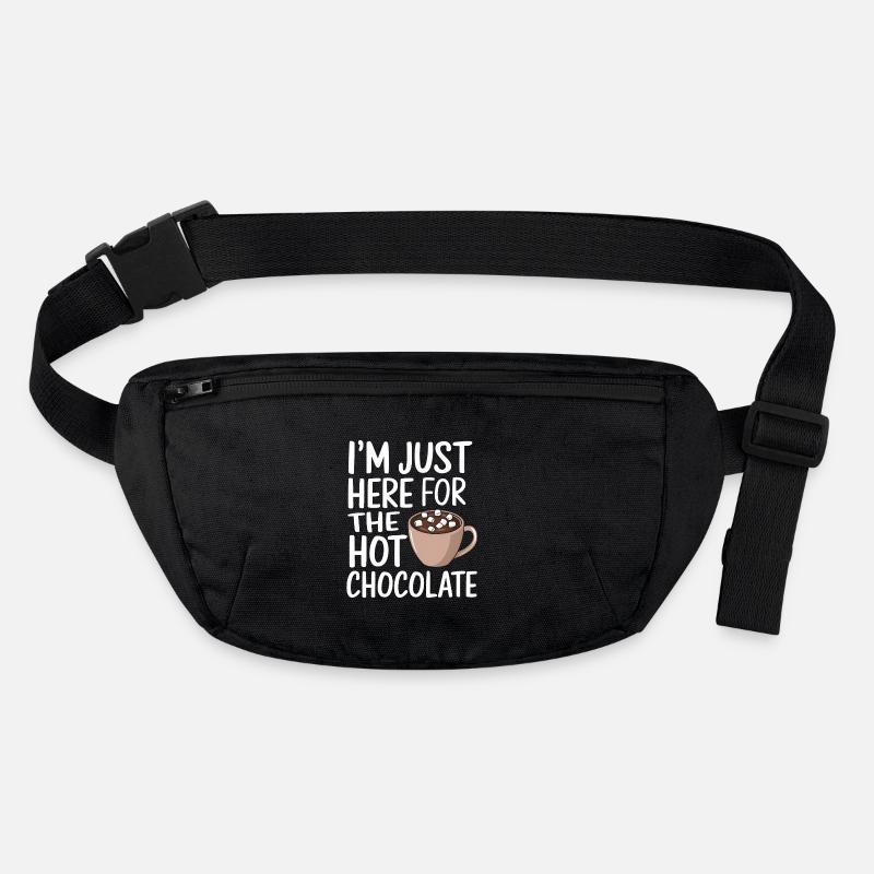 Kakao Spruch Heiße Schokolade Fun Kakao Geschenk Stanley/Stella recycelte Gürteltasche